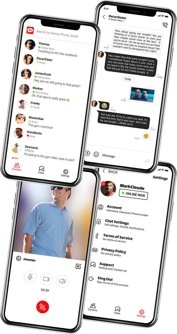 RM Messenger App