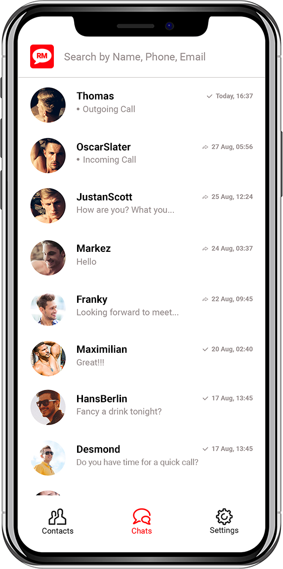 RM Messenger Chat