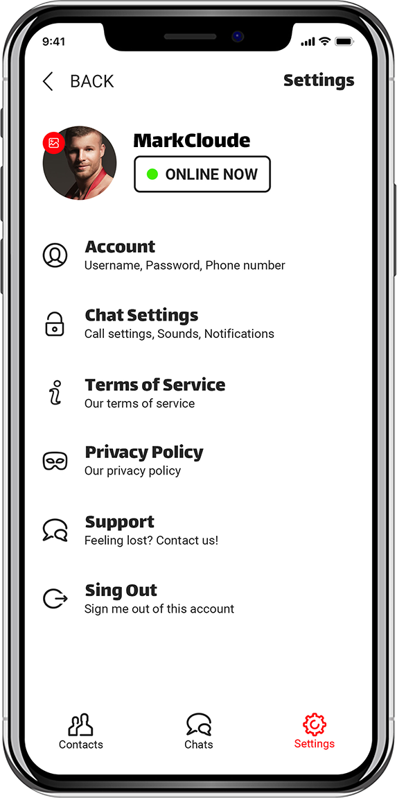 RM Messenger Settings